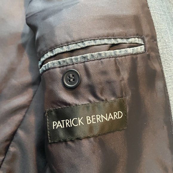 Handcrafted Men's Tyrol Loden Trachten Jacket Denim German Bavarian XL - Picture 3 of 8